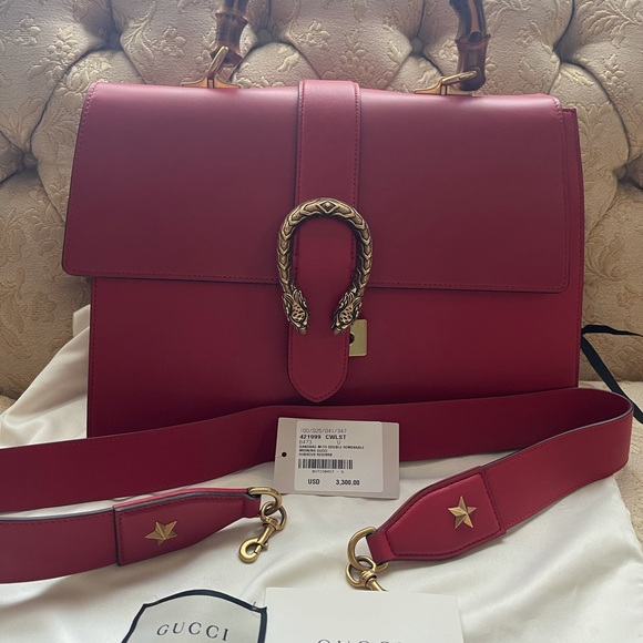 Handbag Gucci large top handles Dionysus - Picture 5 of 9